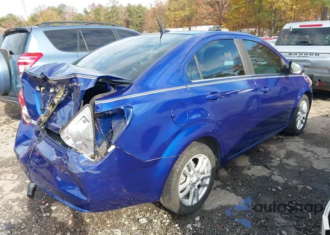 2012 Chevrolet Sonic 2Lt from USA, damaged, VIN 1G1JC5SH0C4191968
